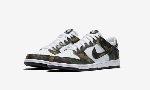 Nike SB Dunk Low Pro “Camo Green” 新迷彩设计