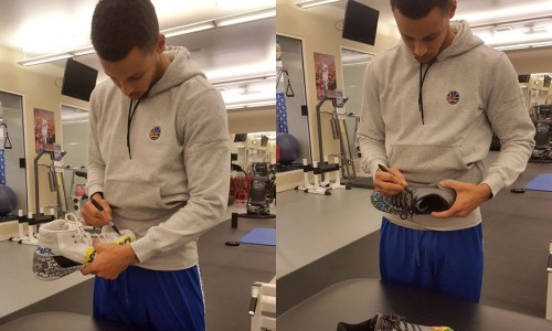 库里在 eBay 拍卖签名球鞋，为奥克兰火灾遇难者募集资金