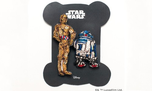 hug3 推出《星球大战》角色主题刺绣胸针