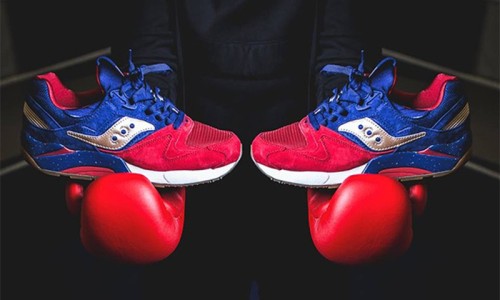 以拳击为灵感，Saucony 为旗下 Grid 9000 带来全新 “Boxing” 配色