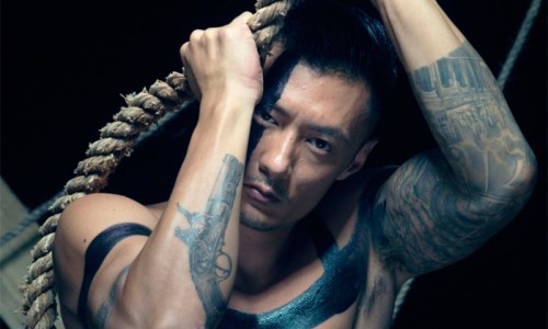 夏永康为余文乐拍摄 “灵与肉” 健身主题造型