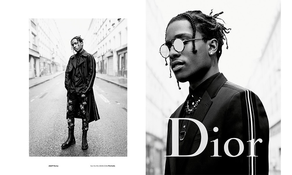 A$AP Rocky 携众星一同出境 Dior Homme 17 春夏广告大片