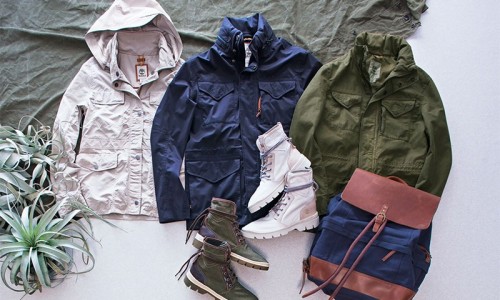 Timberland 发布 2017 春夏 Urban Military 系列