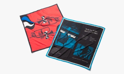 Bill Evans 的唱片被 UNDERCOVER 制成了丝巾