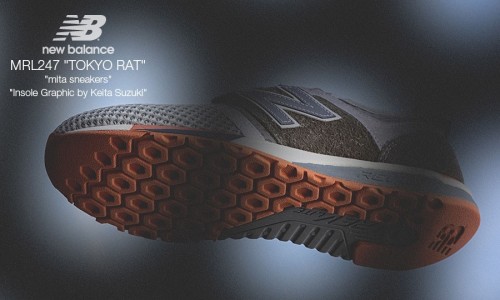 为了让更多人认识 247， New Balance 还找来了 mita sneakers 进行合作