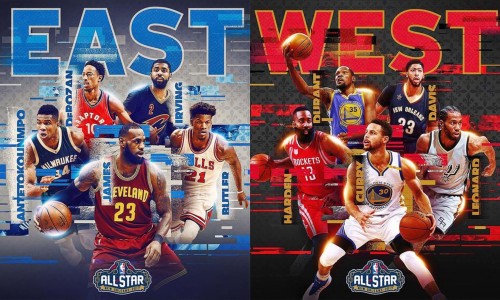 三双狂韦少竟然落选，NBA 2017 全明星赛首发阵容公布