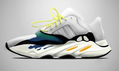 侃爷上脚的那双 Yeezy Runner 原来长成这样