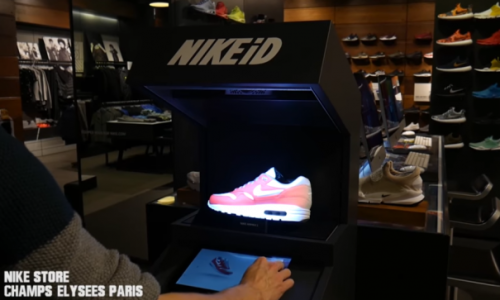 NIKEiD 已经开始使用 AR 技术来定制球鞋了？