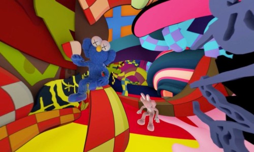 喜迎 M&M’s 75 大寿，Visionaire 邀请你 “走” 进 KAWS 的艺术作品中