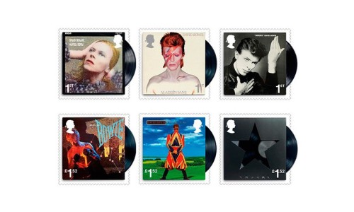 为纪念 David Bowie，英国皇家邮政特此带来了 10 款纪念邮票