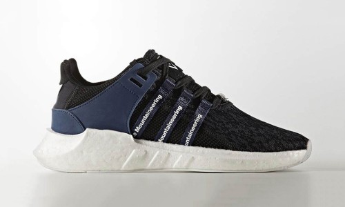 全方位的欣赏一下这双 White Mountaineering 联名 EQT 鞋款