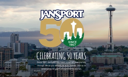 JanSport 50 周年，50 枚限定背包