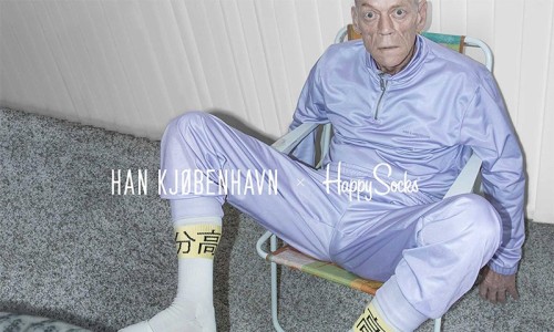 Han Kjøbenhavn 联手 Happy Socks 打造汉字联乘袜款