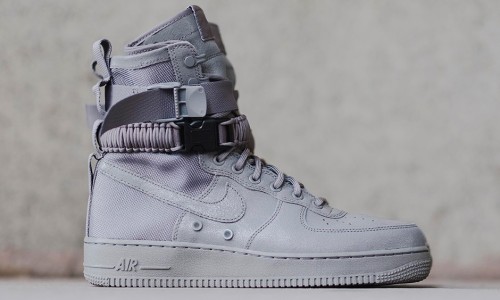 Nike SF-AF1 又推出了一款全灰配色，不过将限量发售