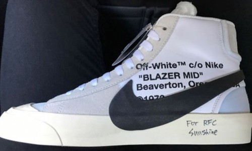 来看看 OFF-WHITE x Nike Blazer Mid 的全貌