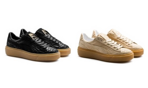 PUMA 又为 Suede Platform 带来蛇纹版本