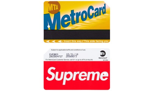 5.5 美元的 Supreme 捷运卡如今已经炒到...