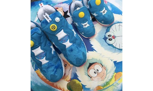 Packer Shoes x atmos x DORAEMON x Reebok 打造别注版四方联乘 Instapump Fury 