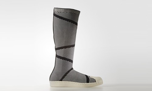“贝壳头” 第一高度，adidas Superstar Primeknit Boot 女靴