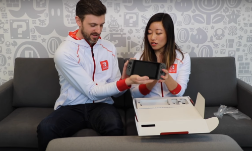 来看看 Nintendo Switch 的官方开箱视频