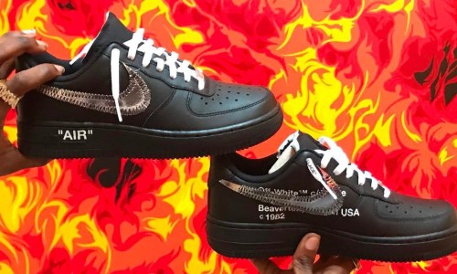 Ian Connor 展示 OFF-WHITE x Nike 联名 Air Force 1 