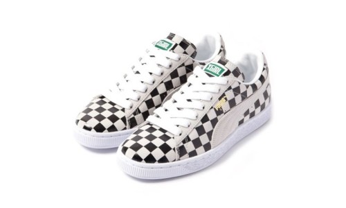 X-girl 携手 PUMA 打造联乘款 CHECKERED SUEDE