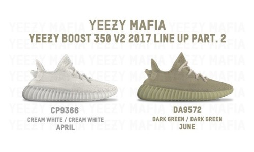 Yeezy Boost 350 V2 “Dark Green” 发售日期释出