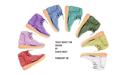 自娱自乐？8 色 Yeezy Boost 750 “齐登场”