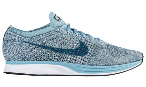 春夏季的不二选择，Nike Flyknit Racer 全新配色 “Legion Blue” 释出