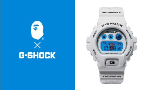 A BATHING APE® x G-SHOCK 打造 DW-6900 联乘表款