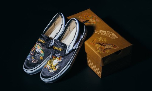 Vans x ROLLICKING 2017 春夏龙虎刺绣 Slip-On