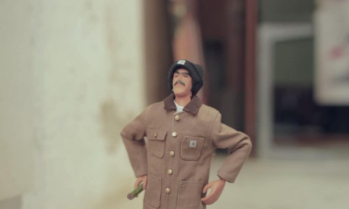 动起来的 CARHARTT WIP x GARDENER by michael lau “WORKMAXX” 玩偶