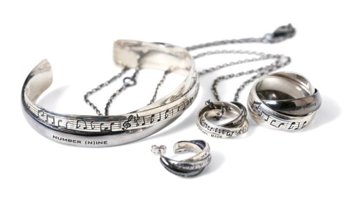 NUMBER (N)INE x JAM HOME MADE 2017 新款银饰系列