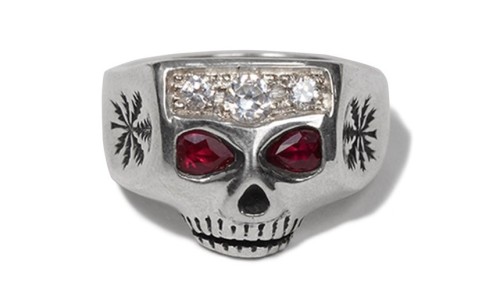 FLASH POINT x WACKO MARIA 骷髅戒指系列