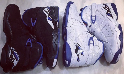 肯塔基大学配色，抢先预览 OVO x Air Jordan VIII 联名套装