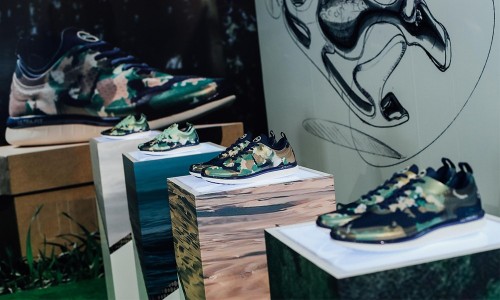 FILA 把地球做成了迷彩，还印到了一双很轻的鞋上