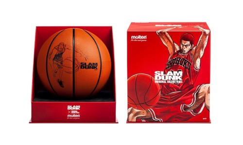 《灌篮高手》x molten 推出限量版樱木花道篮球