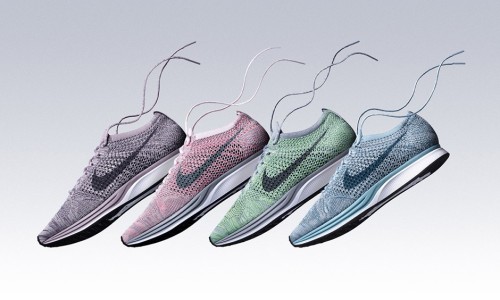 Nike Flyknit Racer 新配色如马卡龙般甜美诱人