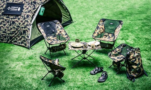 A BATHING APE® x Helinox 打造户外联乘单品