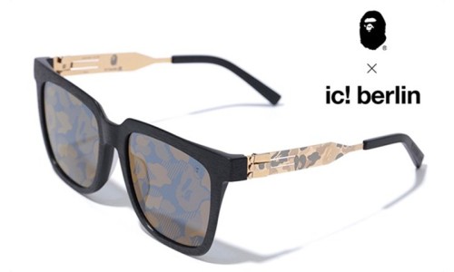 A BATHING APE® x ic! berlin 打造联乘款墨镜
