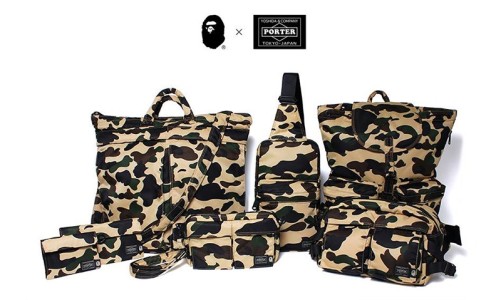 A BATHING APE® x PORTER 带来 2017 联乘系列
