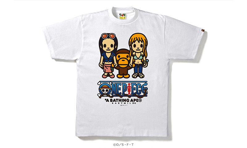 A BATHING APE® x《海贼王》打造 2017 春夏联乘系列
