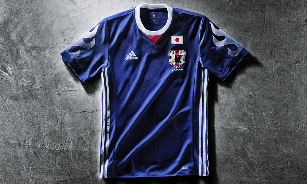 adidas Football 复刻 1998 年世界杯日本队球衣