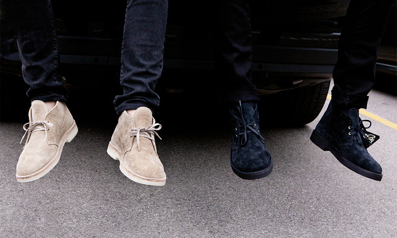 近赏 OVO x Clarks Originals 联乘款 Desert Boot