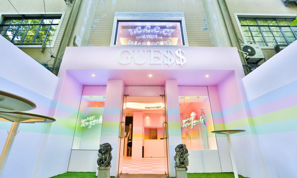 GUESS Originals 将 JUICE 上海变身糖果店