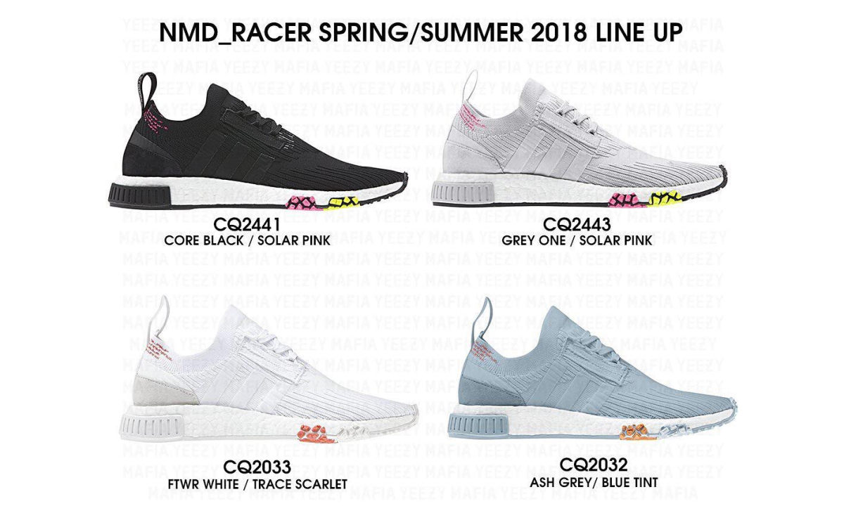 抢先预览 2018 款 adidas NMD_Racer 系列
