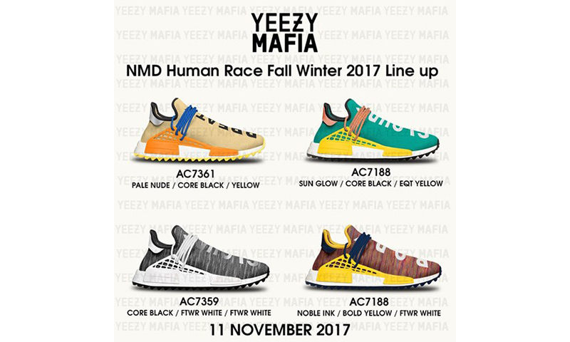 Pharrell Williams x adidas Originals 将于年末发布联乘新作