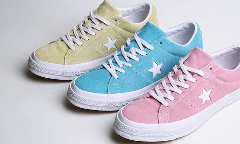 夏日马卡龙，CONVERSE 即将发售 ONE STAR “Pastel Pack” 系列