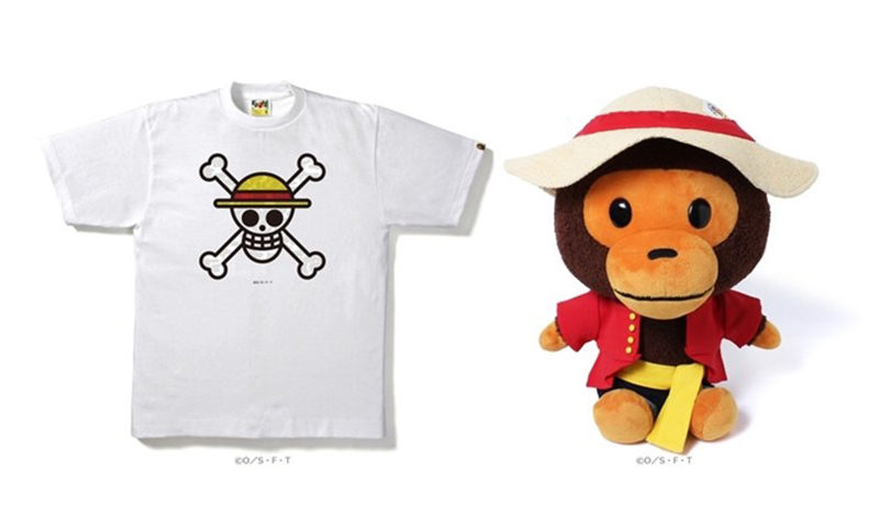 A BATHING APE® x《海贼王》联乘系列追加新品