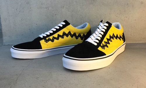 Vans x PEANUTS OLD SKOOL 查理·布朗主题鞋款